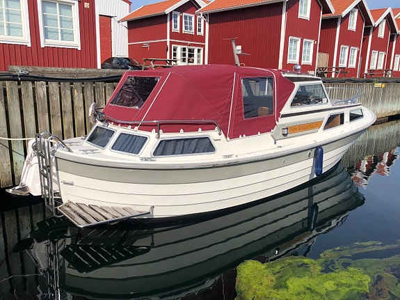 Saga 27 bog ankarspel solcell trailer i kungshamn