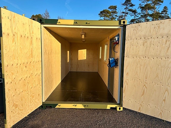 Isolerad container i storlek 8ft 10ft 20ft 40ft i Uppsala