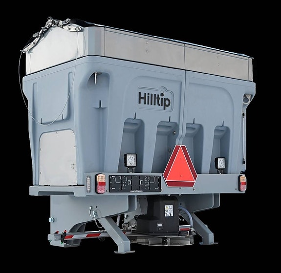 HillTip IceStriker Sand- & Saltspridare för Traktor