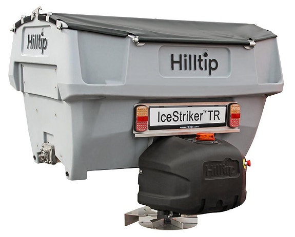 HillTip IceStriker Sand & Saltspridare för Traktor