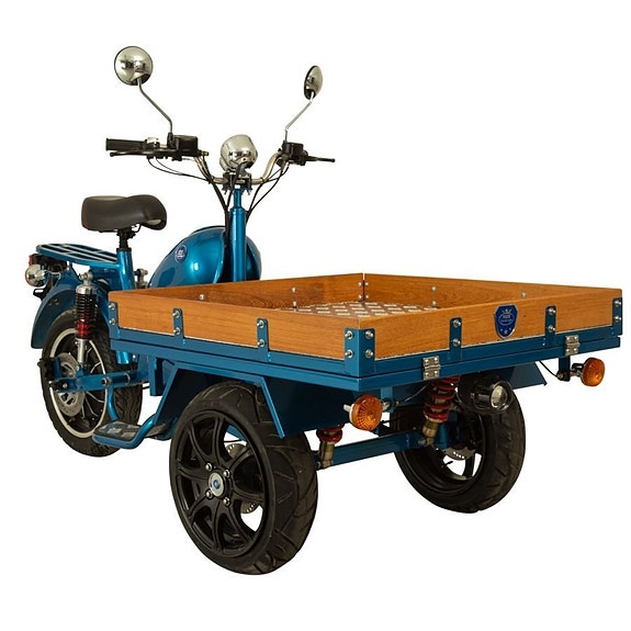 MGB Delivery 3000W | Elektrisk flakmoped i Sverige 2 of 7