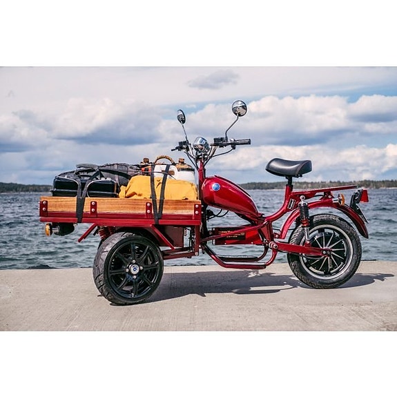 MGB Delivery 3000W | Elektrisk flakmoped i Sverige 4 of 7