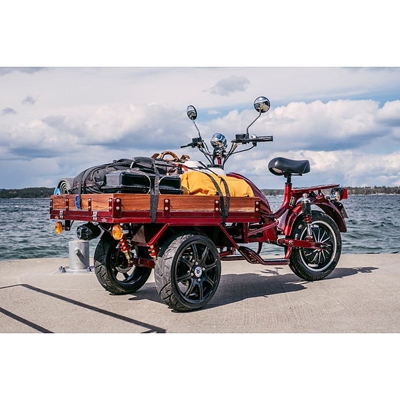MGB Delivery 3000W | Elektrisk flakmoped i Sverige