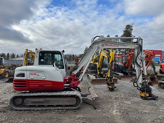 Midigrävare 8,5ton Takeuchi TB290 385.000:-