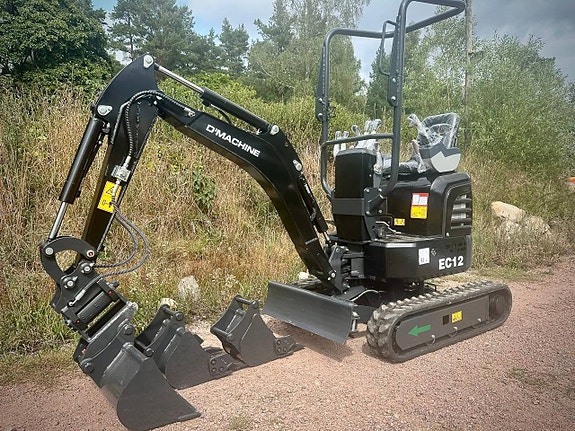 D'MACHINE EC12 Powertilt FRI FRAKT