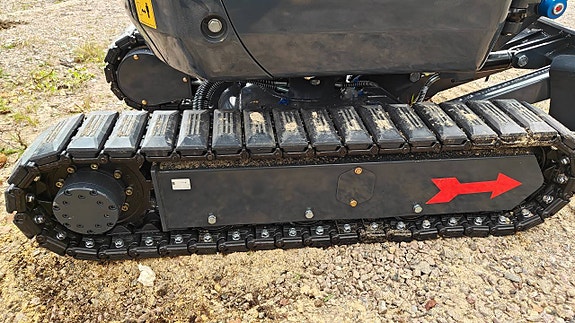 Minigrävare NYA Rippa R13 Pro med tillbehörspaket. 11 of 12