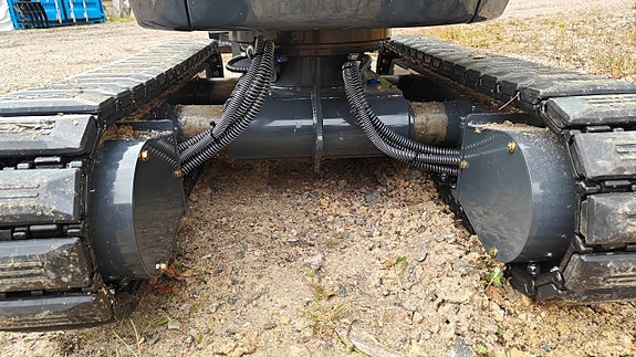 Minigrävare NYA Rippa R13 Pro med tillbehörspaket. 10 of 12