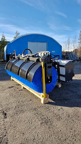 Ny GA sopvalsen 3 meter 915 mm vals med bevattning 4 of 8