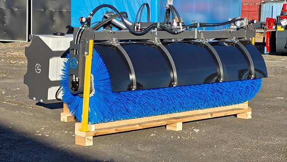 Ny GA sopvalsen 3 meter 915 mm vals med bevattning 7 of 8