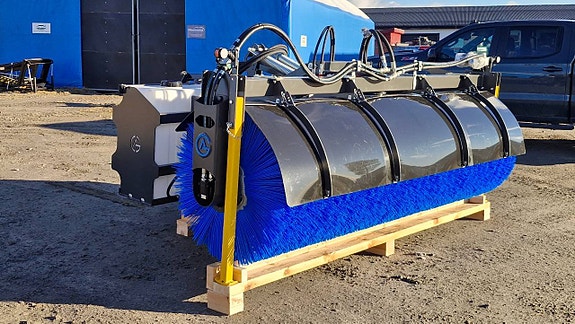 Ny GA sopvalsen 3 meter 915 mm vals med bevattning 8 of 8