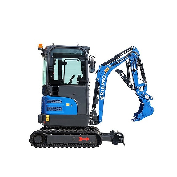 Minigrävare 1800 KG Nya Rippa R18 PRO + Redskapspaket 10 of 12