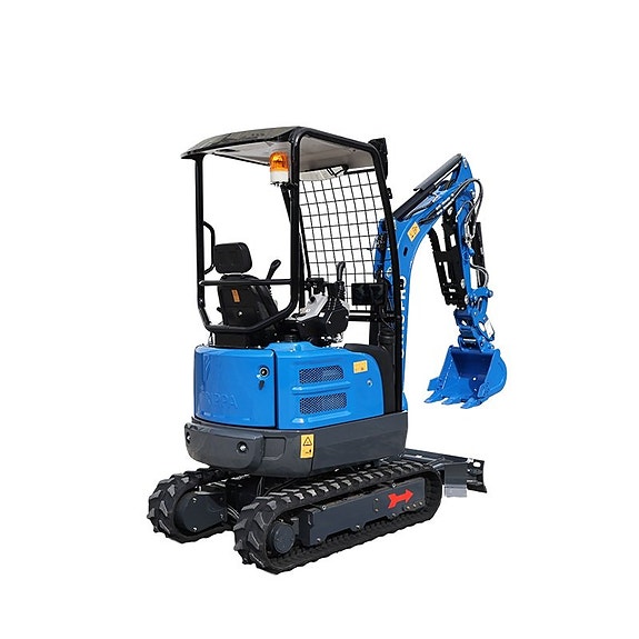 Minigrävare 1800 KG Nya Rippa R18 PRO + Redskapspaket 8 of 12