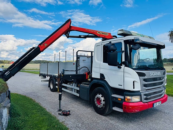 Scania P250 4x2 Brädgårdsbil Kranbil Euro6 21.000 mil 2 of 9
