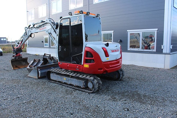 Bandgrävare Takeuchi TB370 Mkt redskap