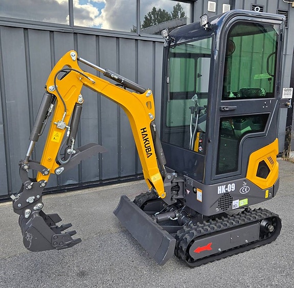 HAKUBA HK-09+, Bandbredd, Joystick, Bomsväng,Oljekyl.