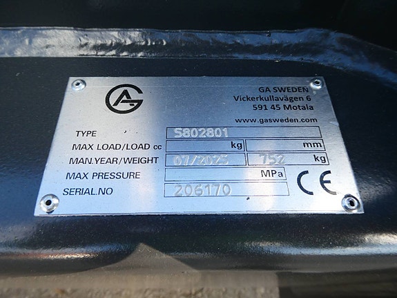 Ny Vikplog GA Sweden AB VSP 2800 med Stora BM Fästet 6 of 6