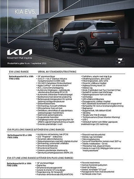 Kia EV5 8 of 8