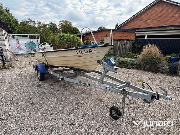 Båt + Trailer - Crescent 415d, Brenderup, 80km