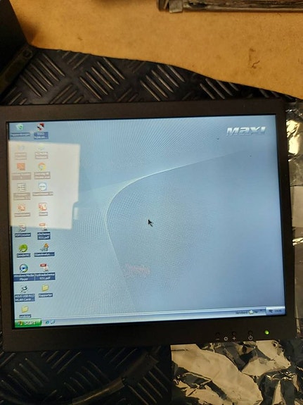 Bildskärm 5215566 till Komatsu PCX30/40 datorer