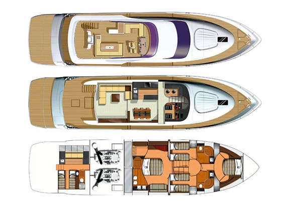 Fairline Squadron 78 -11 GÄRNA INBYTE 12 of 12