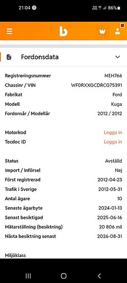 Ford Kuga 10 of 11