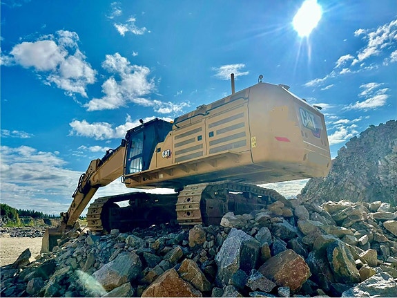 Caterpillar 374 NG 2021 3900 timmar