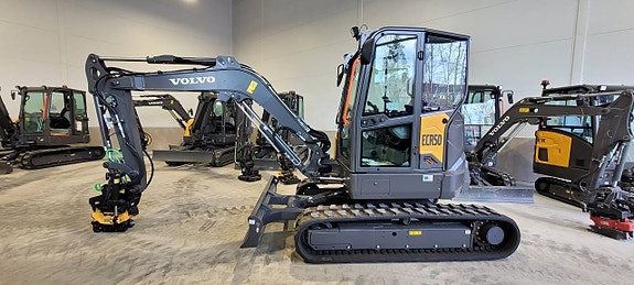 Volvo ECR50F / Skopor / 14 timmar