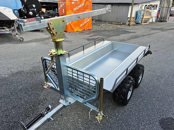 Loncin U WOLF 700 Paket med Timmer trailer/ Snöblad 9 of 9