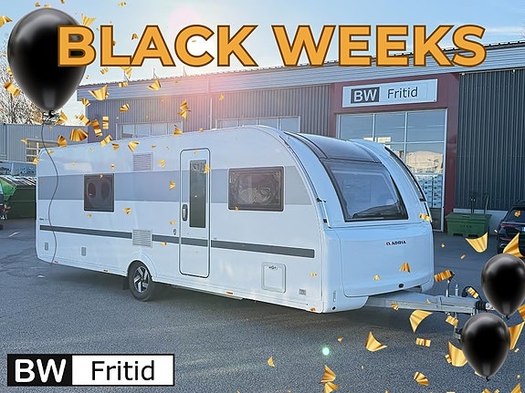 Adria Alpina 663 UK MOMSAD - Året runt bruk - Barnkammarvagn