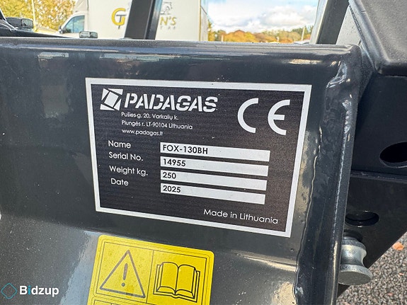 Sopvals med uppsamlare Padagas 2025 13 of 20