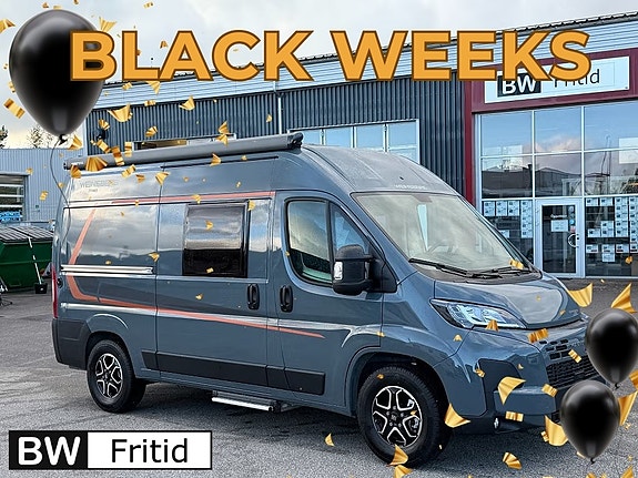 Weinsberg CaraBus 540 MQ - Black Weeks-Solcell&Litium ingår!