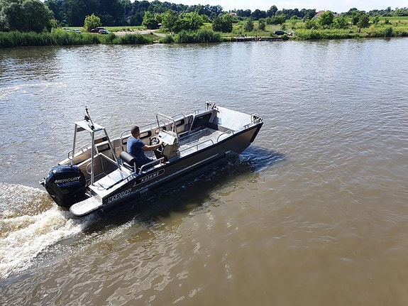 Arbetsbåt/ Aluminiumbåt S550WT