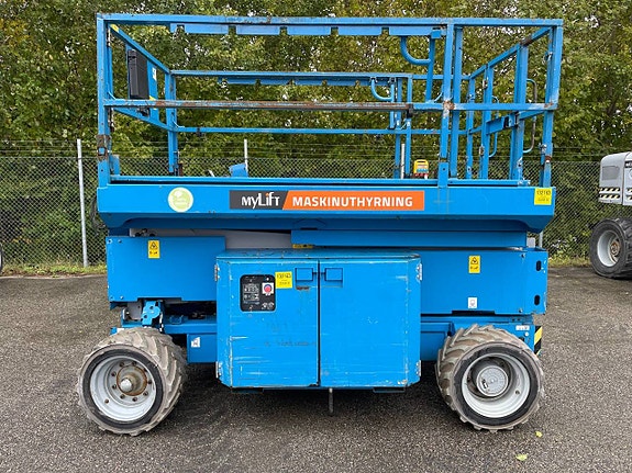 Terrängående Saxlift EL 10 meter Genie 2669 DC - 2013