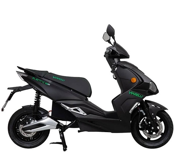 Elmoped Viarelli Monztro Mattsvart Klass 1 2 of 9