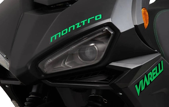 Elmoped Viarelli Monztro Mattsvart Klass 1 6 of 9
