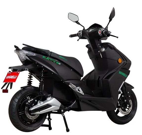 Elmoped Viarelli Monztro Mattsvart Klass 1 3 of 9