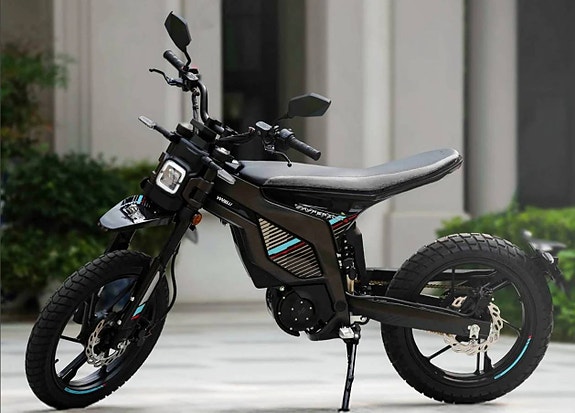 Viarelli Hyperide-S Black 4000W Moped Klass 1