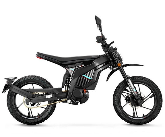 Viarelli Hyperide-S Black 4000W Moped Klass 1 9 of 9