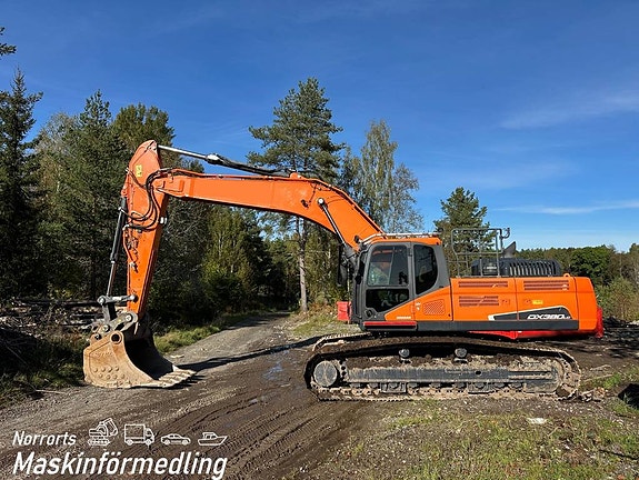 Doosan DX380LC-5 - MITTX / REDSKAP / VÄRMARE / HAMMERGLAS