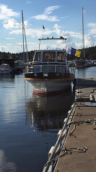 Svensktillverkad stålbåt 4 of 17