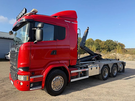 Scania R520 8x4 | Lastväxlare | Euro 6 | V8