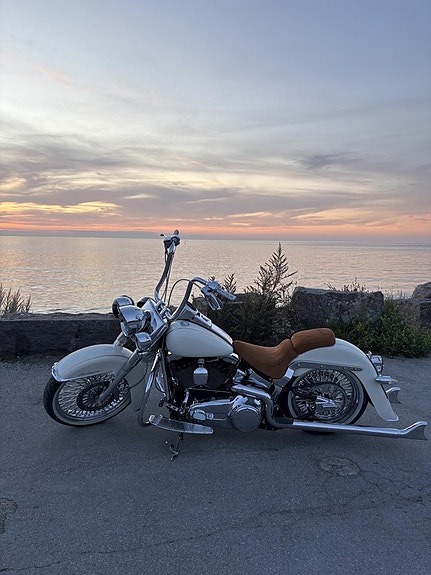 Harley-Davidson Softail deluxe flstn 8 of 8