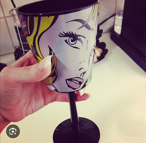 Vintage Retro vinglas