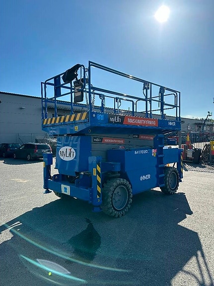 Imer 17220 – 100% eldriven saxlift med 19 meters arbetshöjd