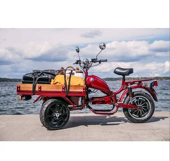 Elektrisk Flakmoped MGB Delivery - 45 km/h - Klass 1 4 of 7