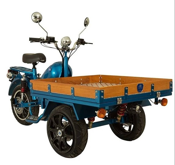 Elektrisk Flakmoped MGB Delivery - 45 km/h - Klass 1 2 of 7