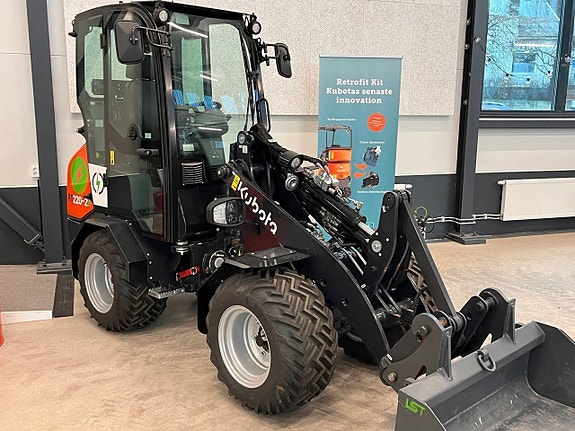 Kubota RT220-2 E. Elektrisk Hjullastare. Lagerrensning