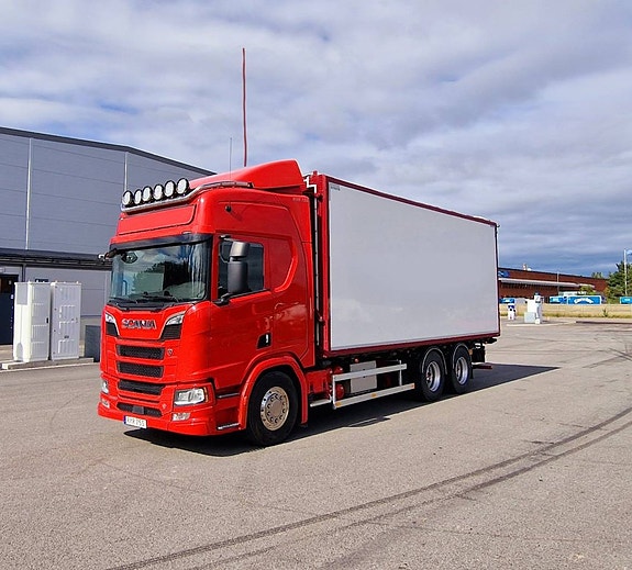 Scania R580 6x4 Tandem Flisbil Besiktigad Nextgen