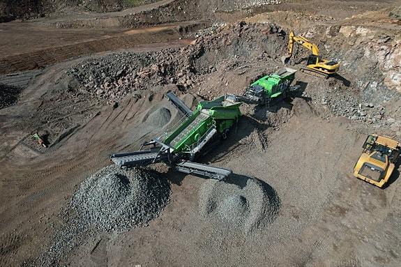 Grovsorterare Colt 1600, Hybrid eller Dieseldrift