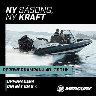 Boka byte av motor & båtplats redan nu.